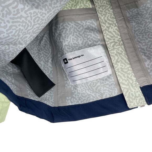 Toddlers' Burton Veridry 2.5L Rain Jacket Size 4T Gleam / Dress Blue Hiking Kids - Picture 3 of 8